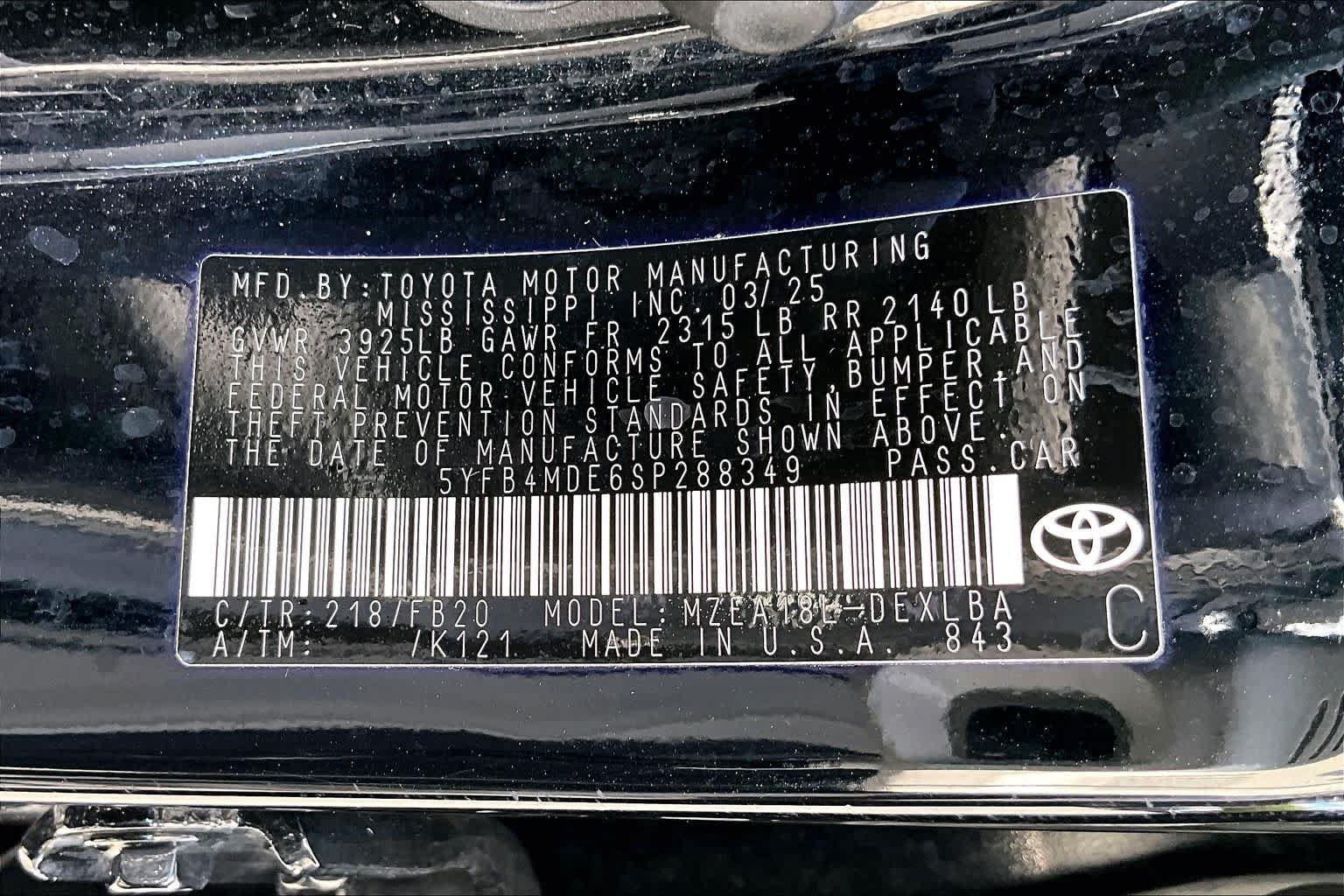 Used 2025 Toyota Corolla LE FWD image 36