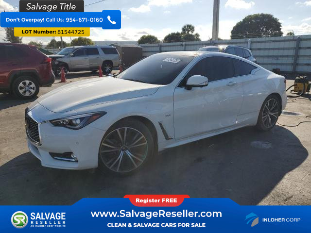 Used 2020 INFINITI Q60 3.0t Luxe w/ Essential Package