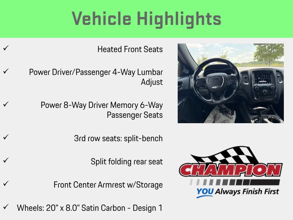 Used 2020 Dodge Durango GT AWD/4WD image 30