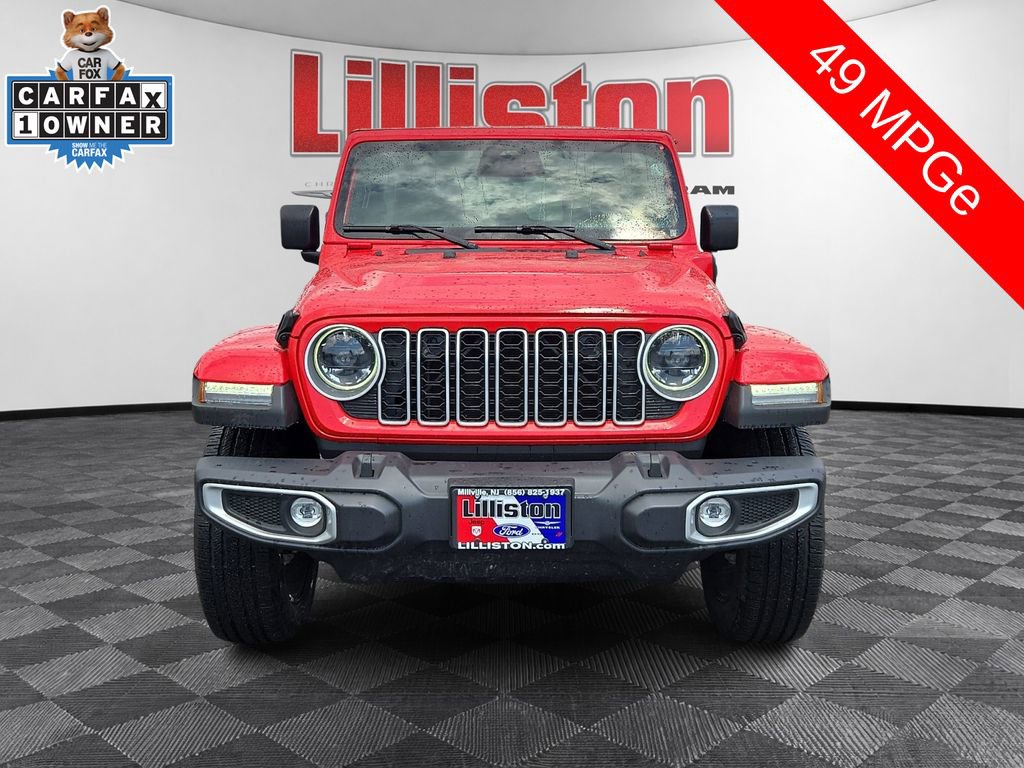 Used 2025 Jeep Wrangler Unlimited Sahara w/ Safety Group AWD/4WD image 2