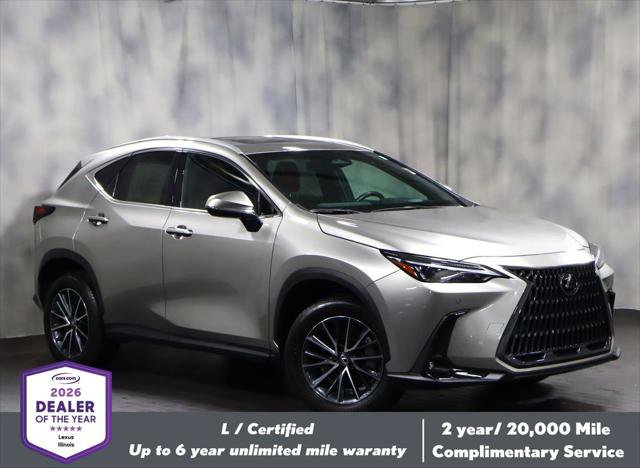 Certified 2025 Lexus NX 350 AWD w/ Premium Package
