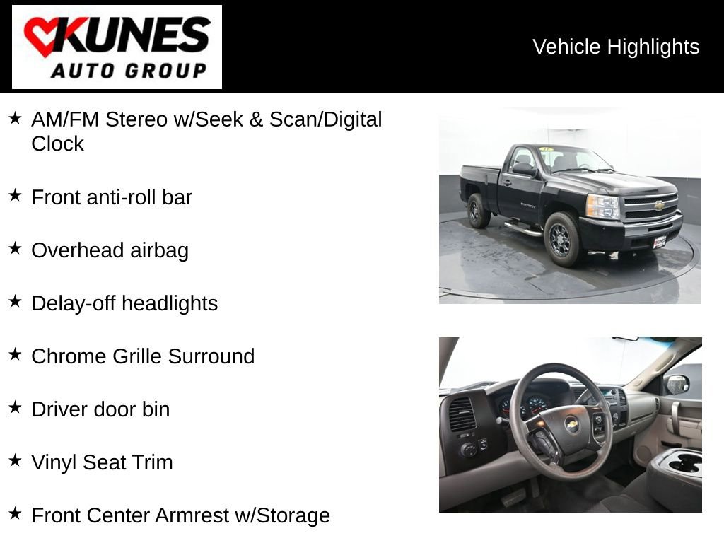 Used 2011 Chevrolet Silverado 1500 W/T w/ LS Package RWD image 2