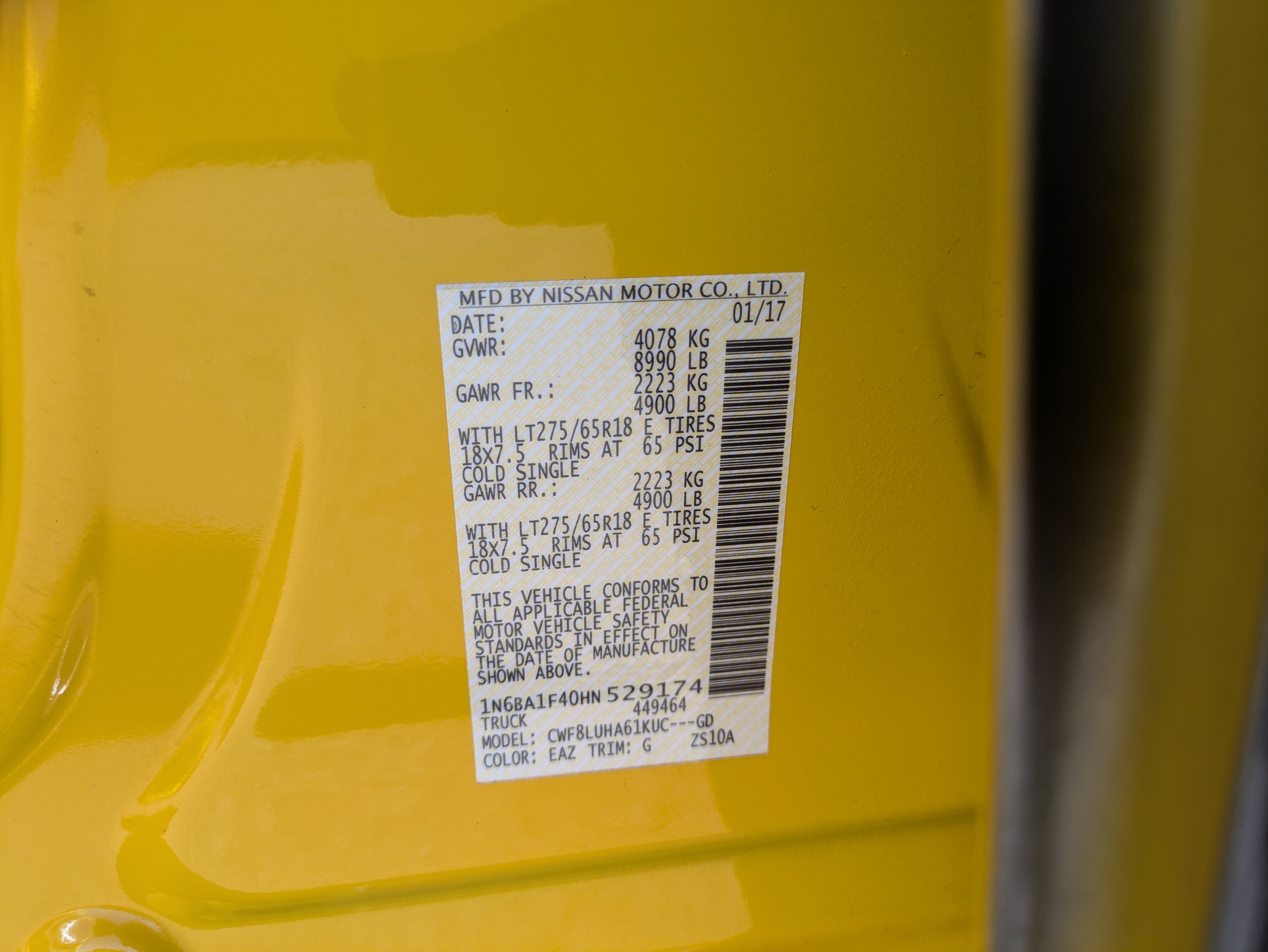 Used 2017 Nissan Titan PRO-4X w/ Pro-4x Convenience Package image 32