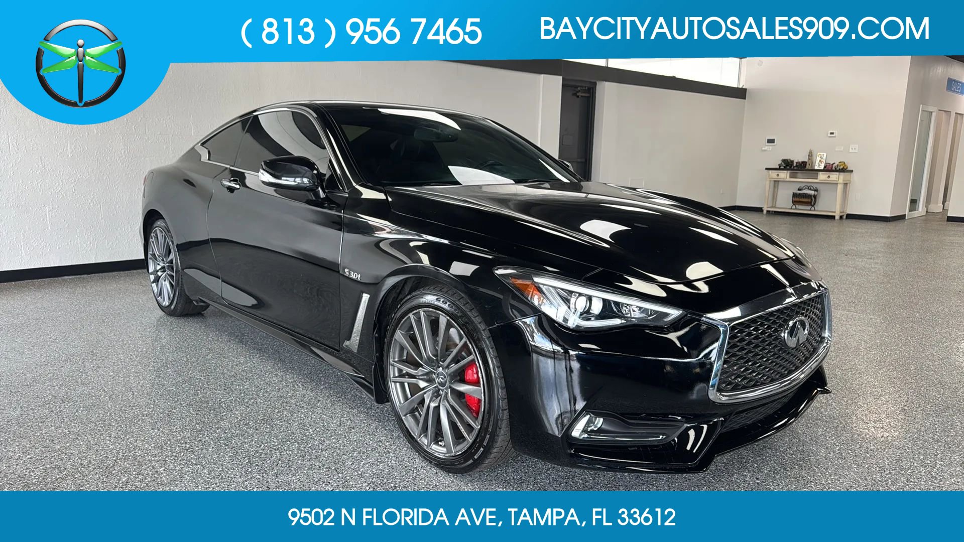 Used 2017 INFINITI Q60 Red Sport 400 AWD/4WD image 1