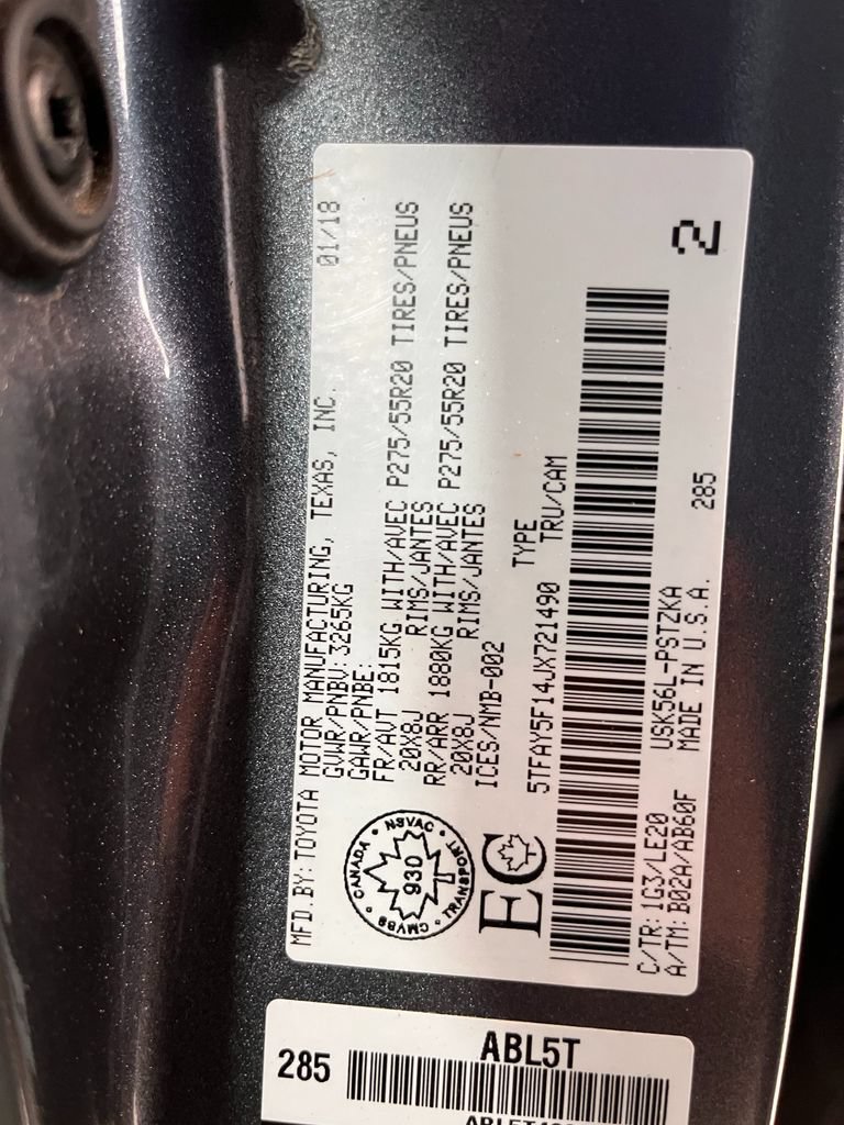 Used 2018 Toyota Tundra Platinum AWD/4WD image 35