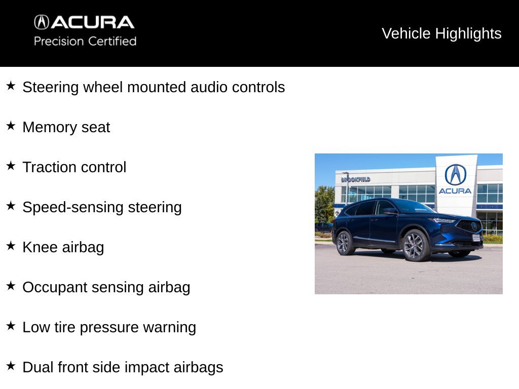 Certified 2024 Acura MDX w/ Technology Package AWD/4WD image 9