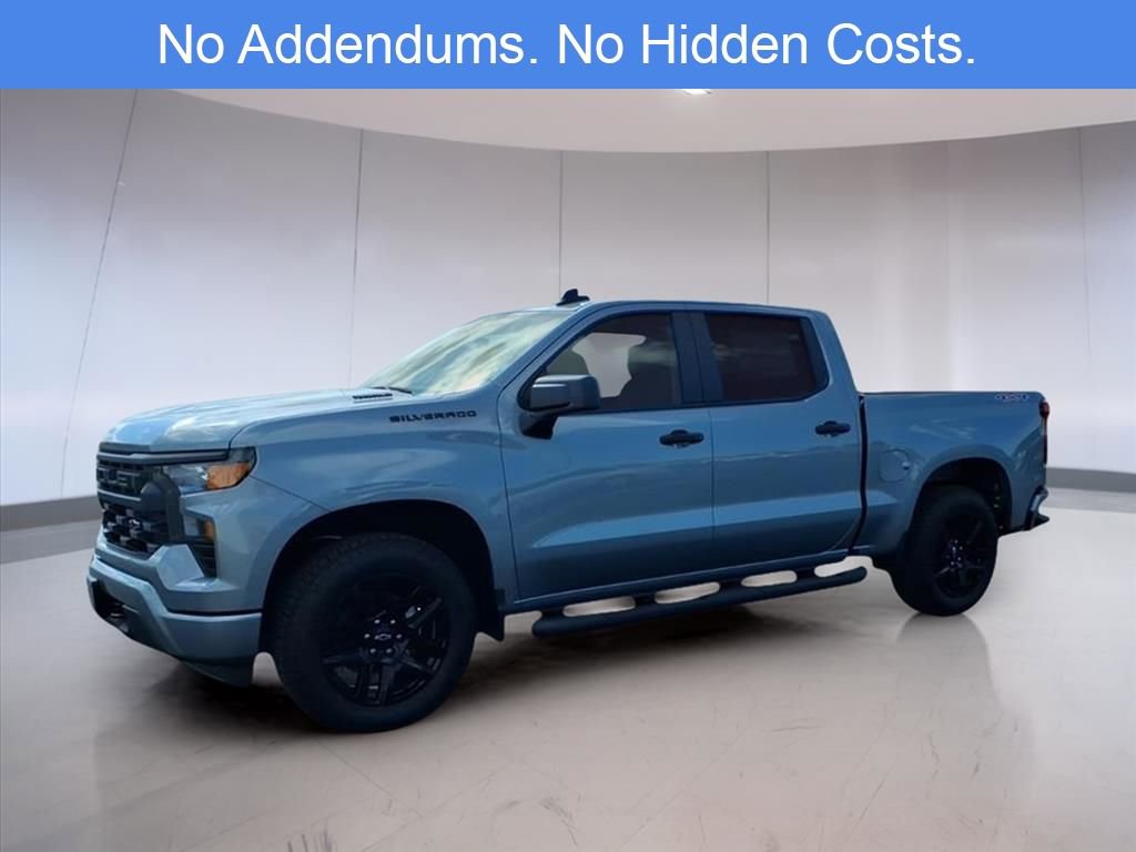 New 2026 Chevrolet Silverado 1500 Custom w/ LPO, Dark Essentials Package image 1