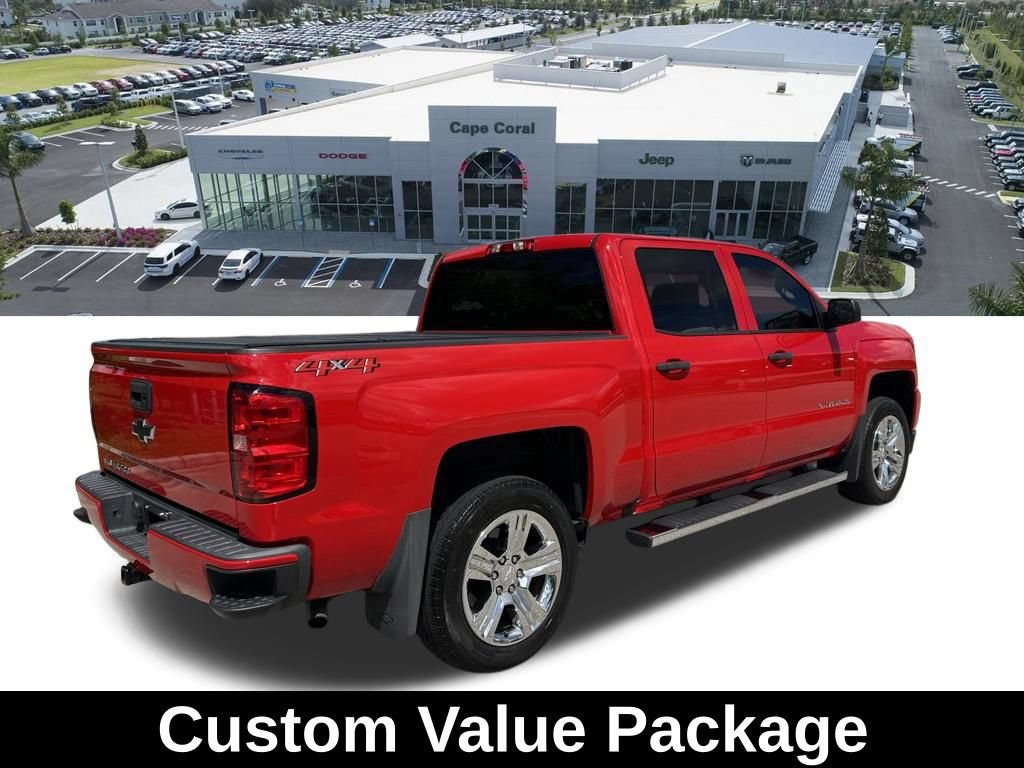 Used 2018 Chevrolet Silverado 1500 Custom w/ Custom Value Package AWD/4WD image 5
