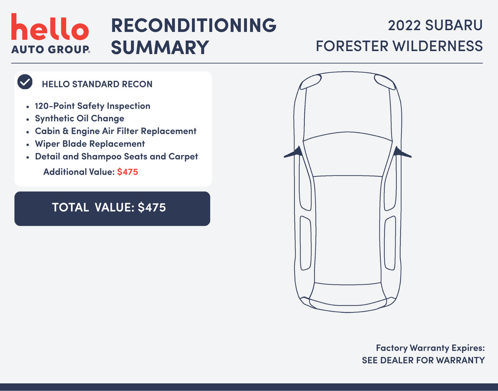 Used 2022 Subaru Forester Wilderness AWD/4WD image 3