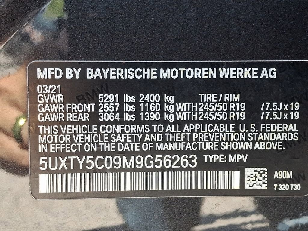Used 2021 BMW X3 xDrive30i w/ Premium Package AWD/4WD image 27