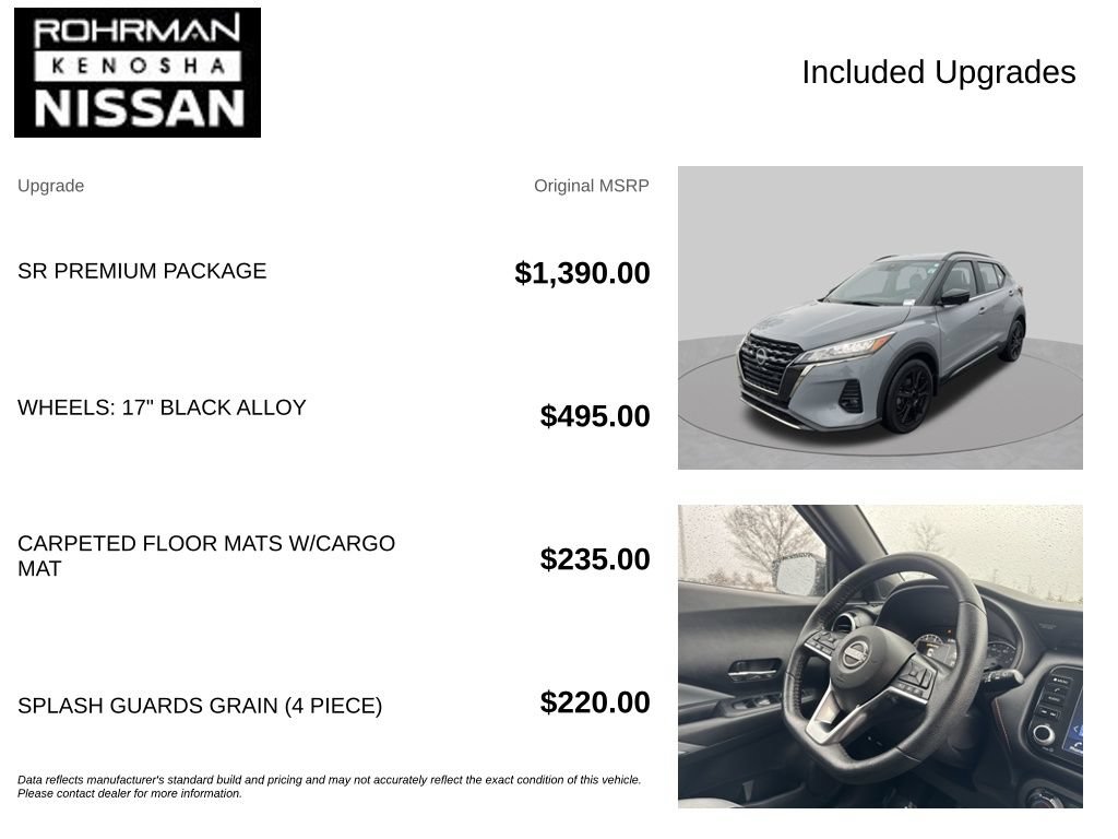 Used 2023 Nissan Kicks SR w/ SR Premium Package FWD image 4