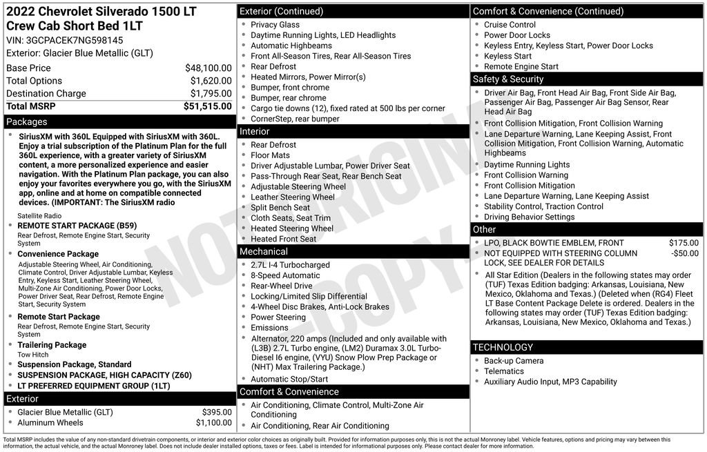 Used 2022 Chevrolet Silverado 1500 LT RWD image 9