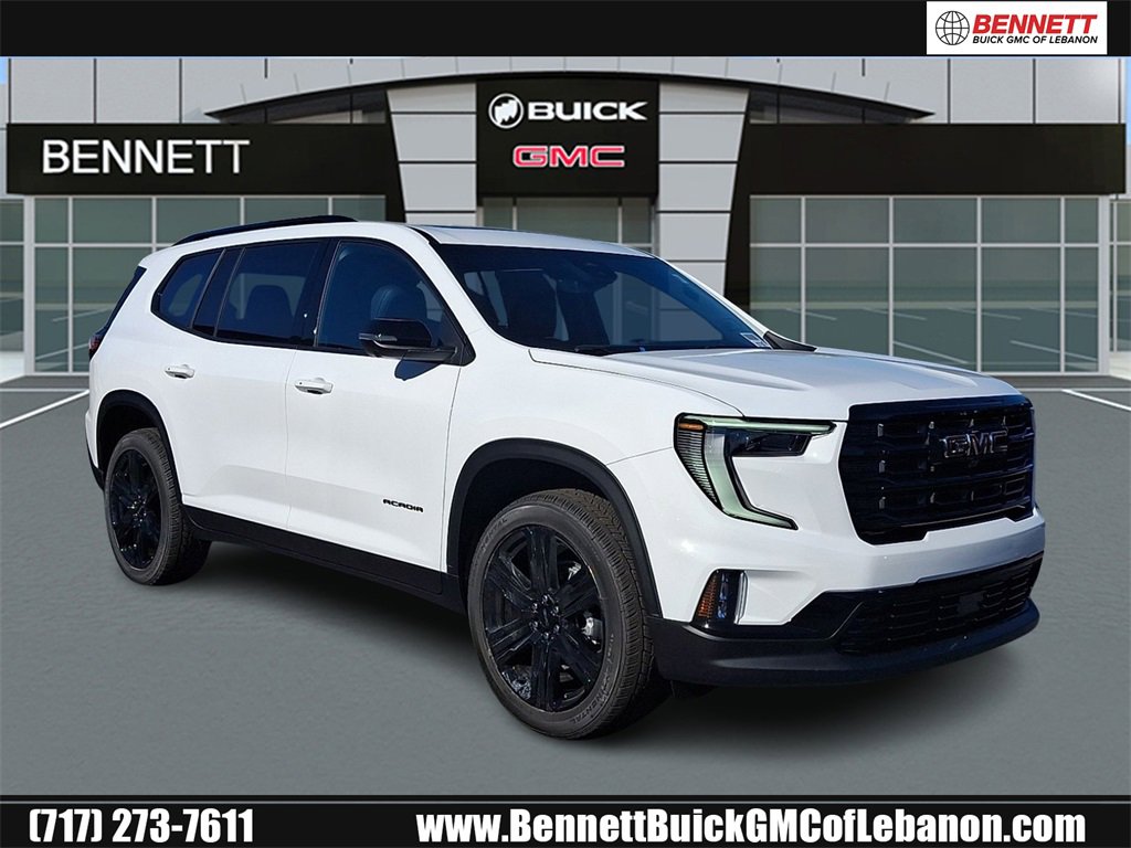 New 2026 GMC Acadia Elevation w/ Black Edition