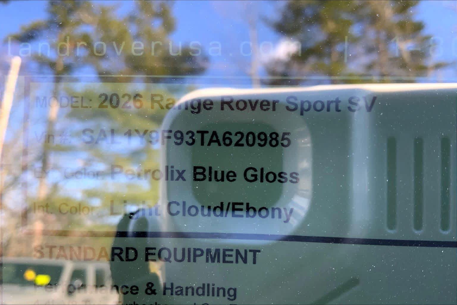 New 2026 Land Rover Range Rover Sport SV AWD/4WD image 6