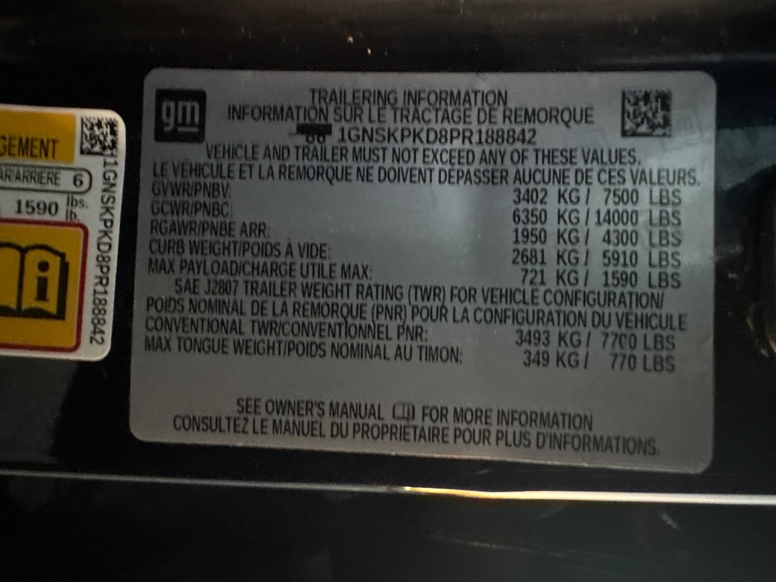 Used 2023 Chevrolet Tahoe Z71 AWD/4WD image 32
