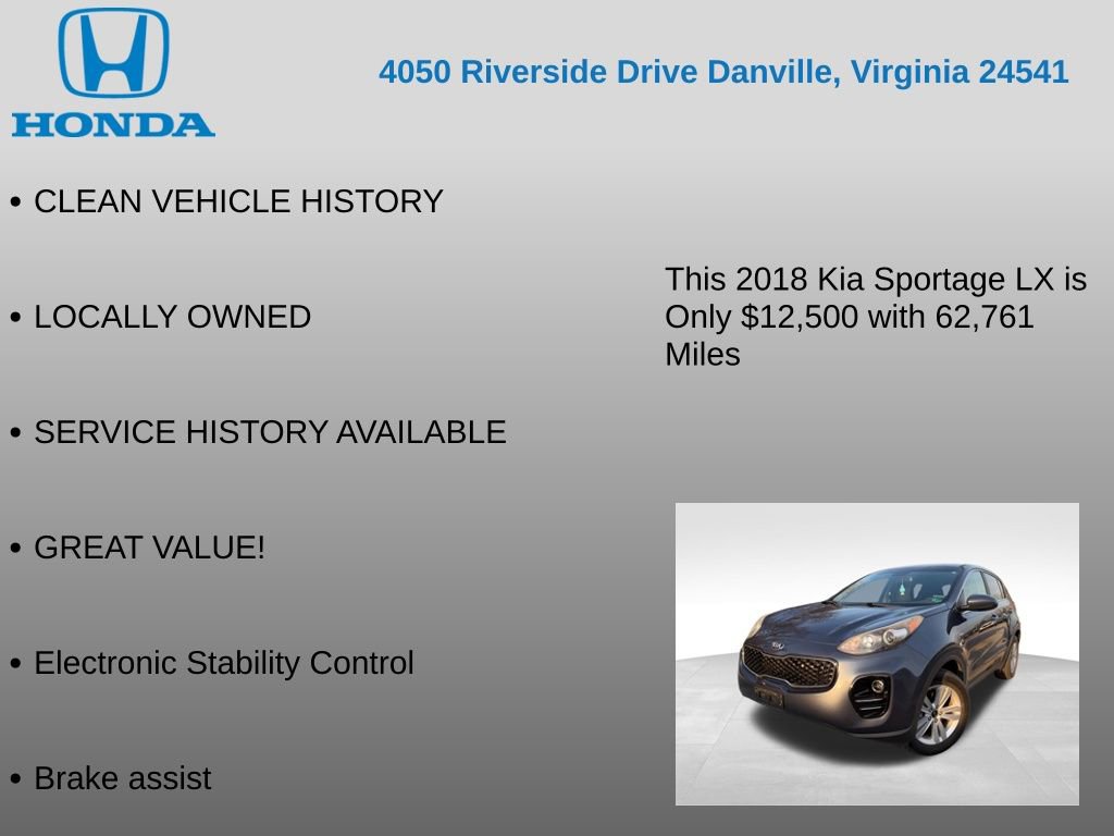 Used 2018 Kia Sportage LX image 7