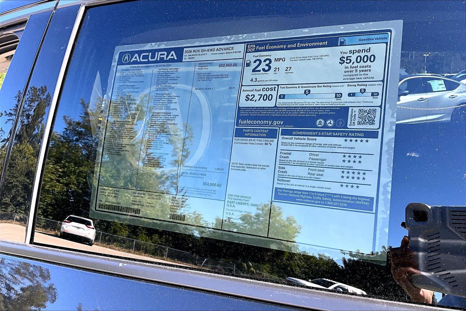 New 2026 Acura RDX SH-AWD w/ Advance Package image 22