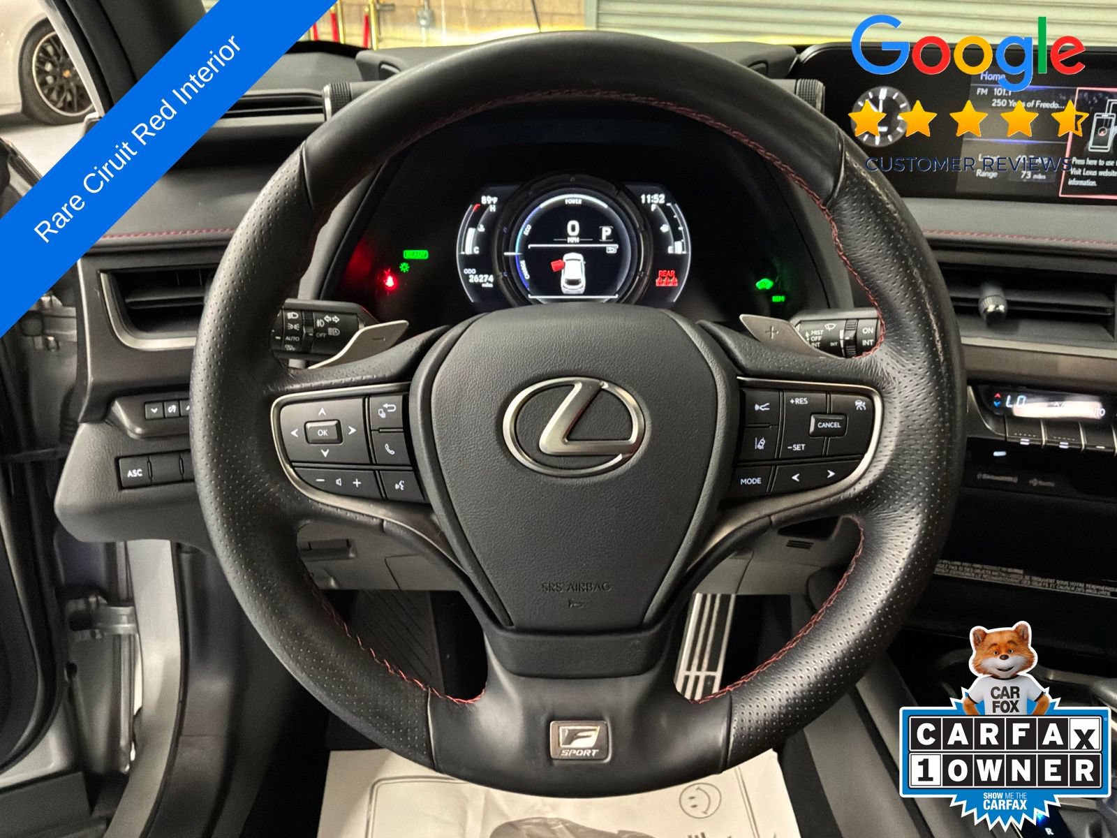 Used 2022 Lexus UX 250h F Sport w/ Accessory Package (Z2) AWD/4WD image 19
