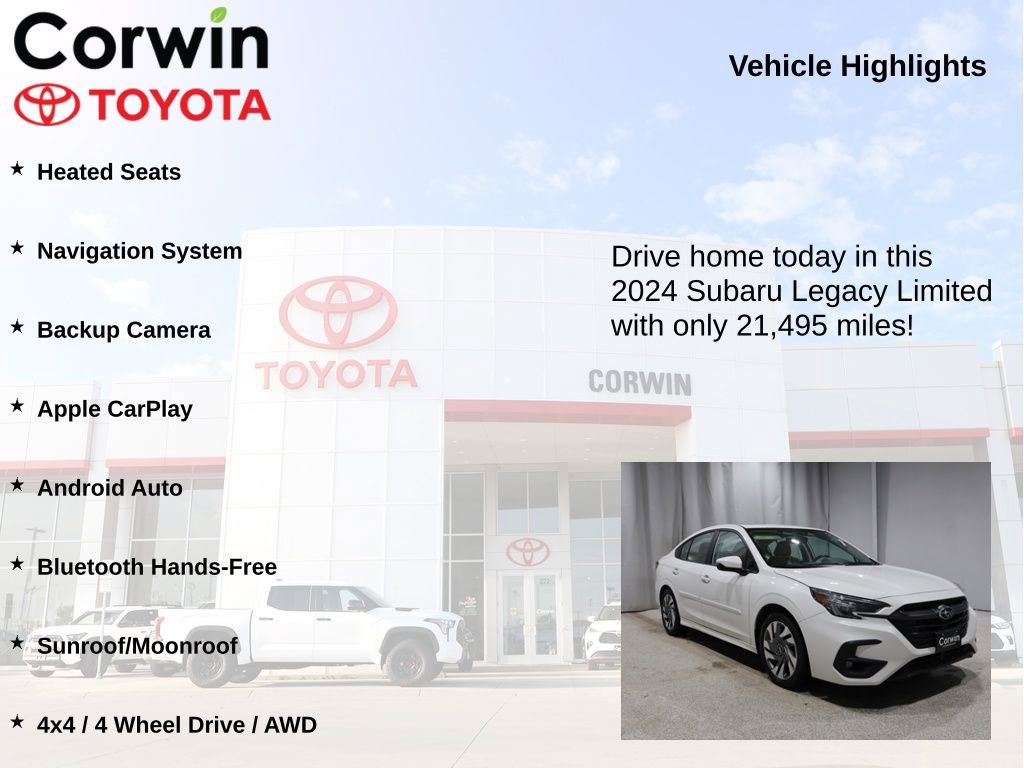 Used 2024 Subaru Legacy Limited image 7