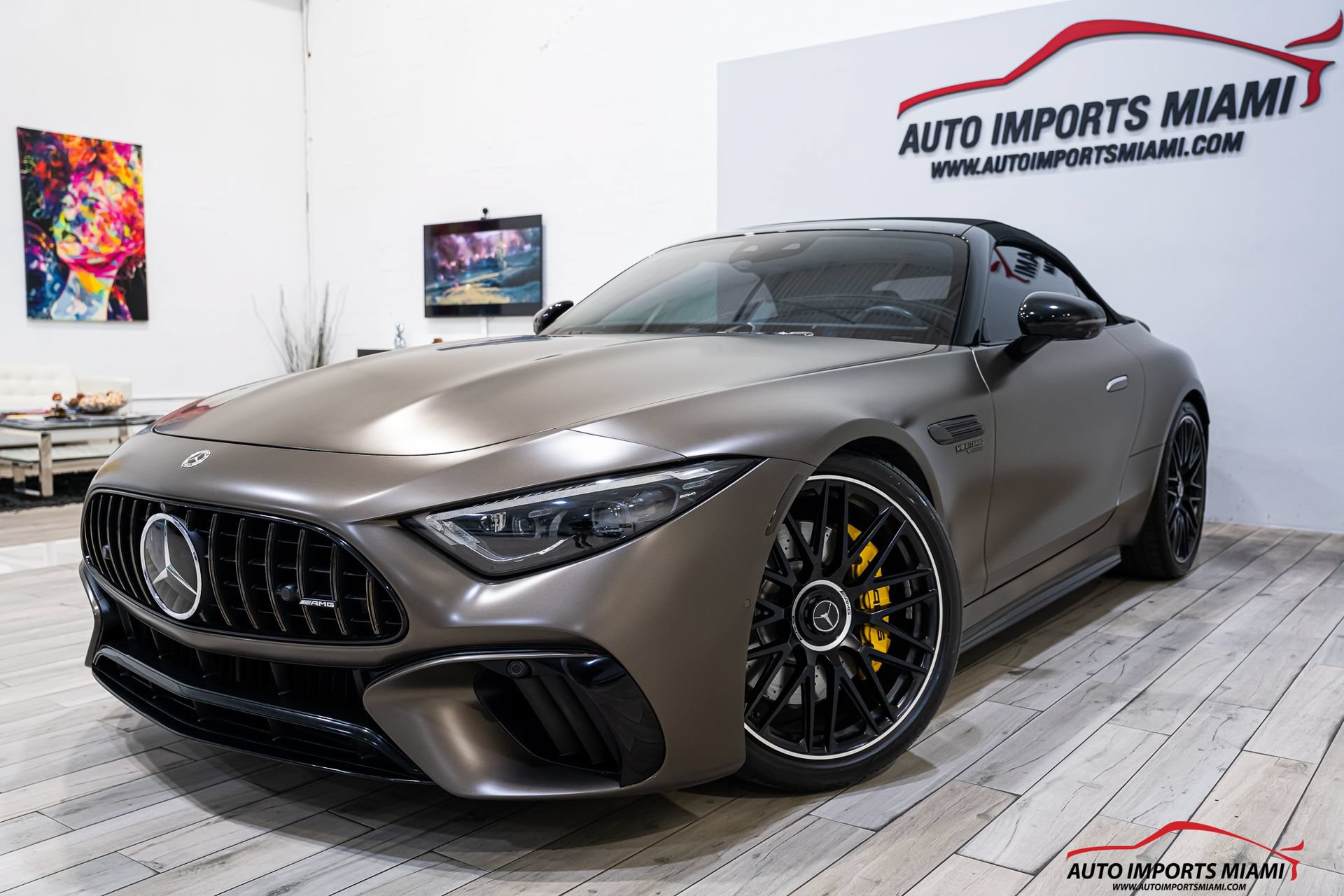 Used 2022 Mercedes-Benz SL 55 AMG 4MATIC image 1