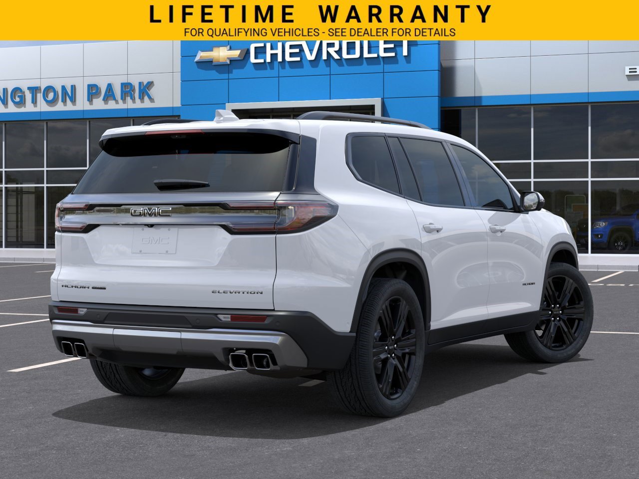 New 2026 GMC Acadia Elevation w/ Black Edition AWD/4WD image 4
