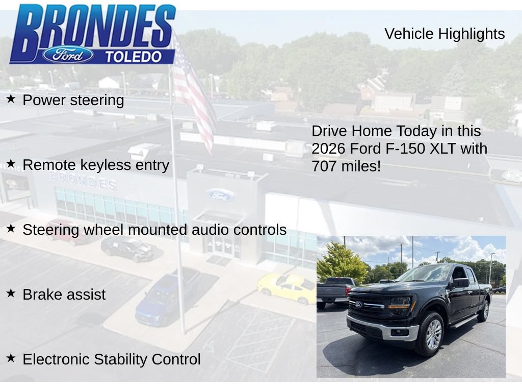 Used 2026 Ford F150 XLT w/ XLT Chrome Appearance Package AWD/4WD image 22