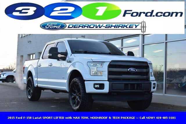 Used 2015 Ford F150 Lariat w/ Equipment Group 502A Luxury