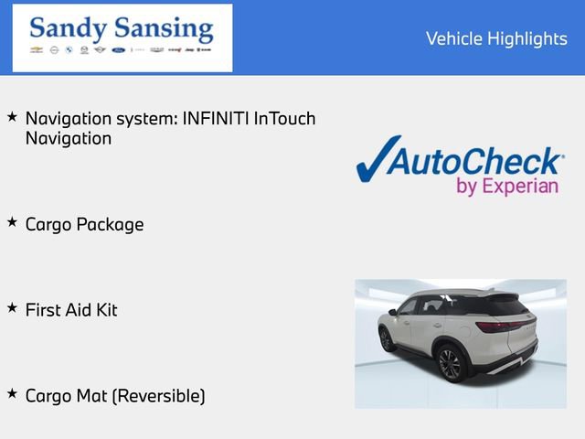 Used 2023 INFINITI QX60 Luxe w/ Cargo Package FWD image 7