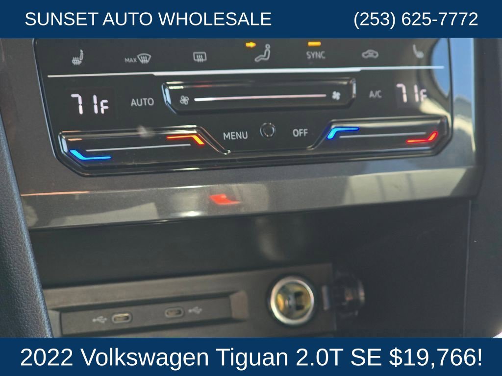 Used 2022 Volkswagen Tiguan SE AWD/4WD image 41