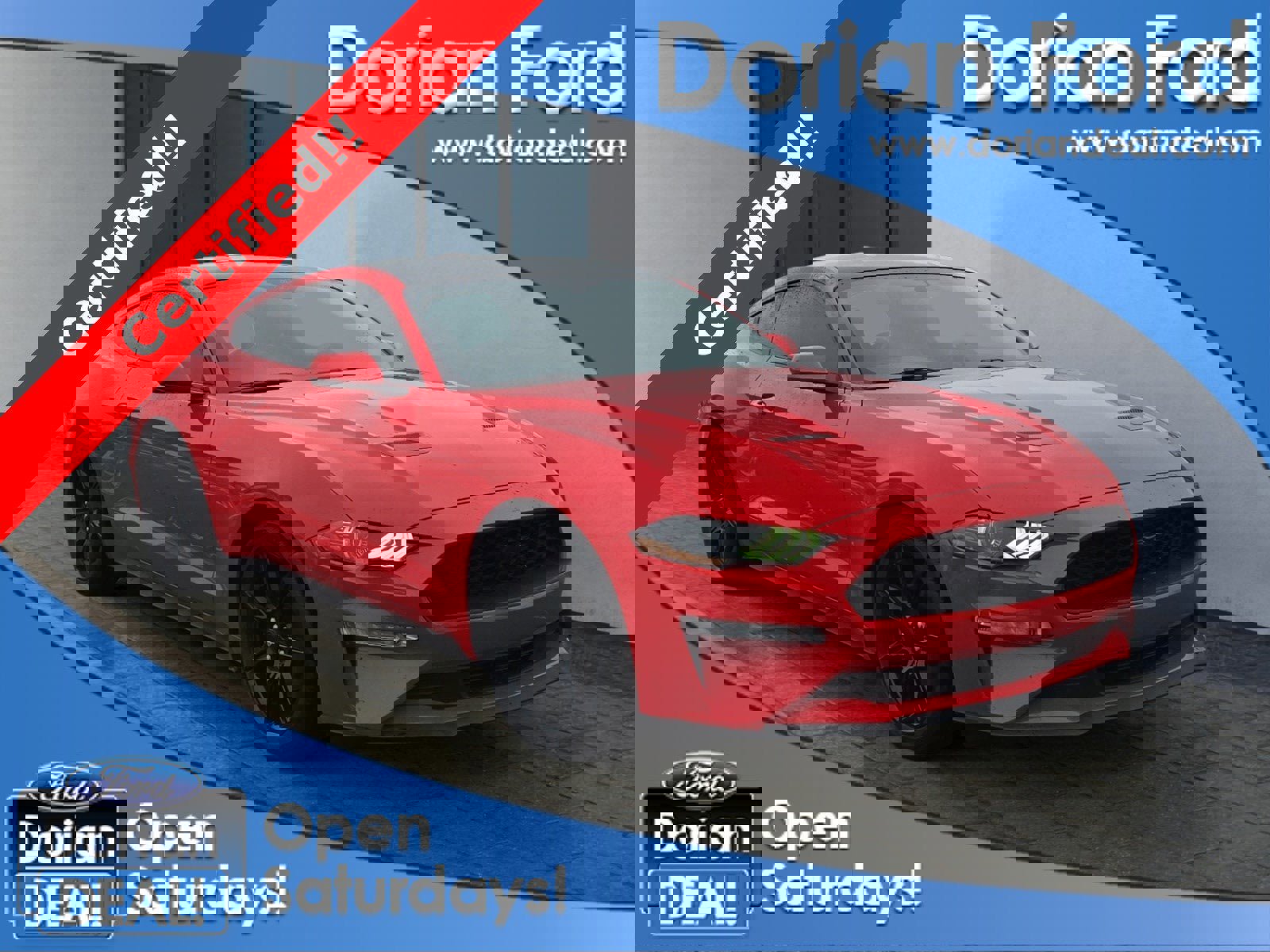 Certified 2020 Ford Mustang Premium w/ Equipment Group 201A image 1