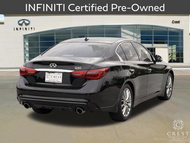 Certified 2023 INFINITI Q50 Luxe w/ Cargo Package image 4