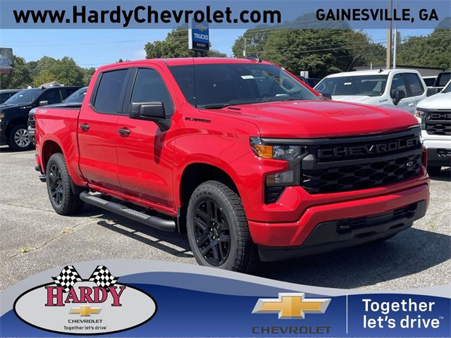 New 2026 Chevrolet Silverado 1500 Custom w/ Turbomax Blackout Package