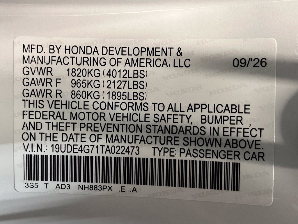 New 2026 Acura Integra A-Spec w/ Technology Package FWD image 24