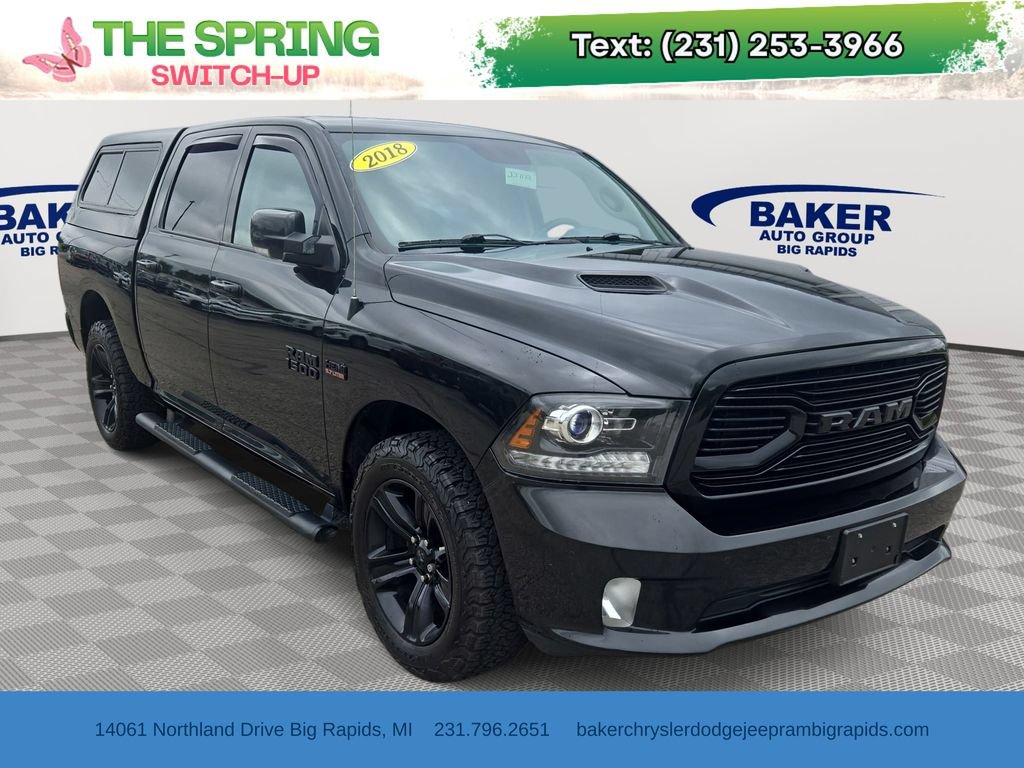 Used 2018 RAM 1500 Sport w/ Sport Premium Group AWD/4WD image 1