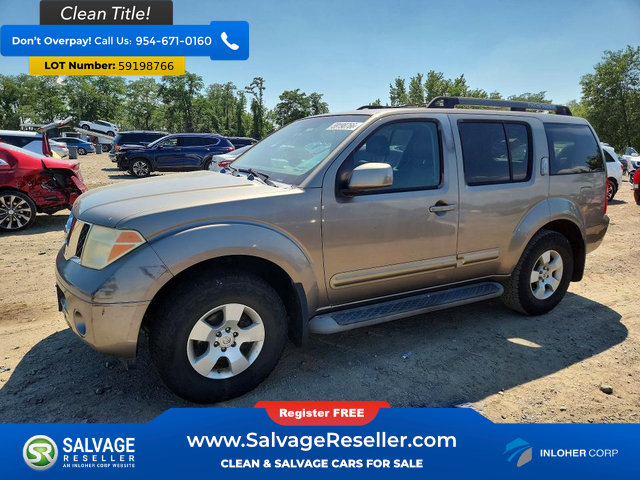 Used 2005 Nissan Pathfinder SE w/ (P01) Se Premium Pkg AWD/4WD image 1