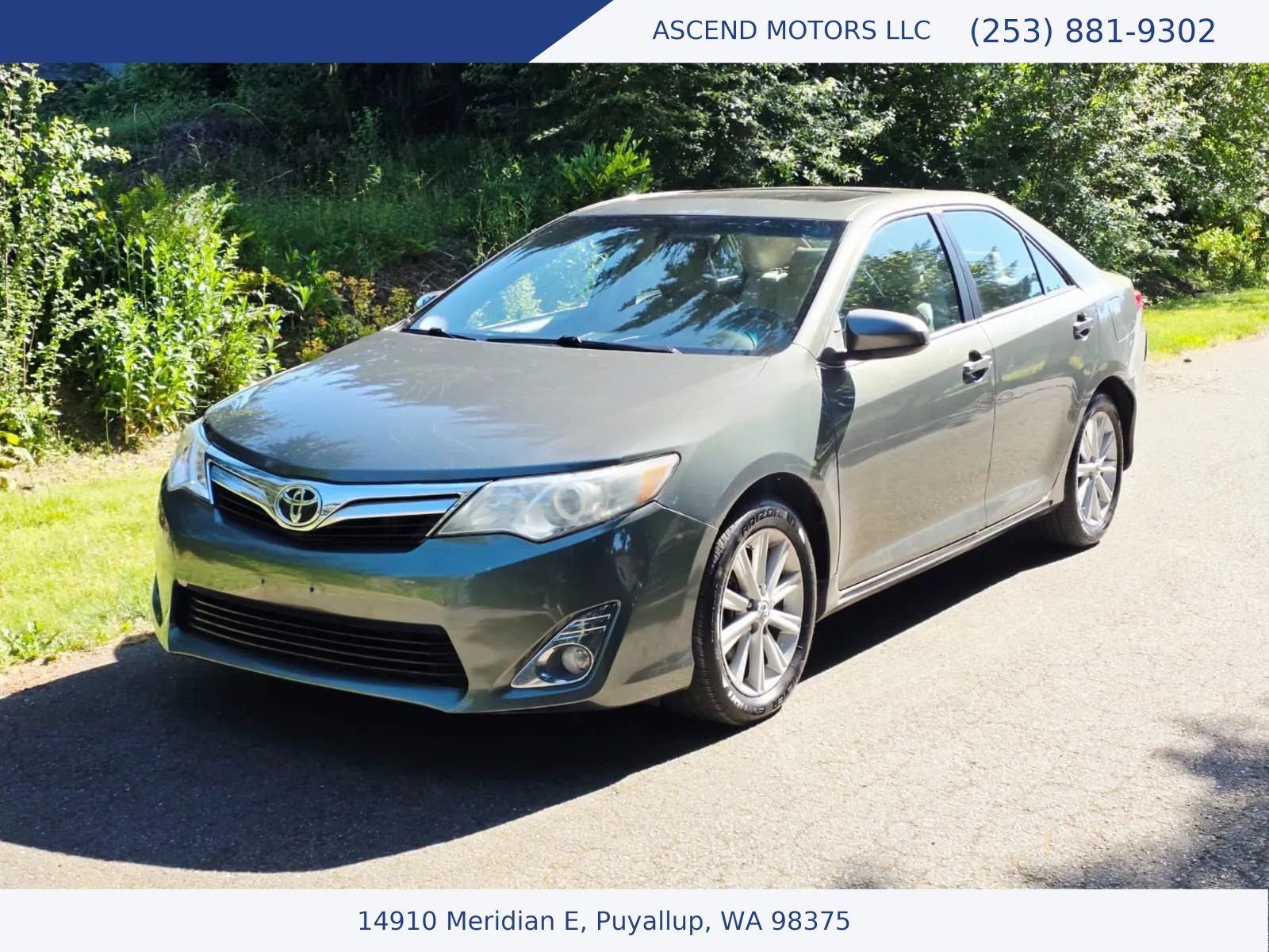 Used 2012 Toyota Camry XLE w/ Leather Pkg