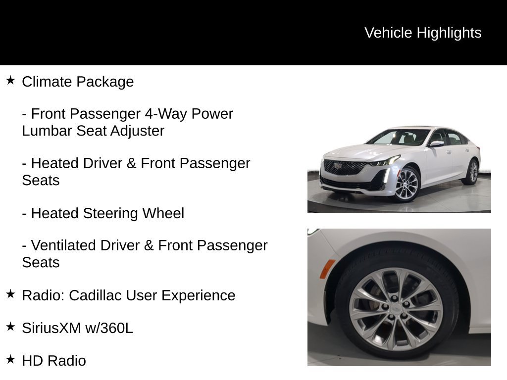 Used 2024 Cadillac CT5 Premium Luxury AWD/4WD image 25