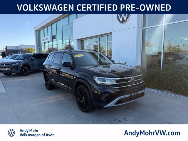 Used 2023 Volkswagen Atlas SE w/ Black Wheel Package