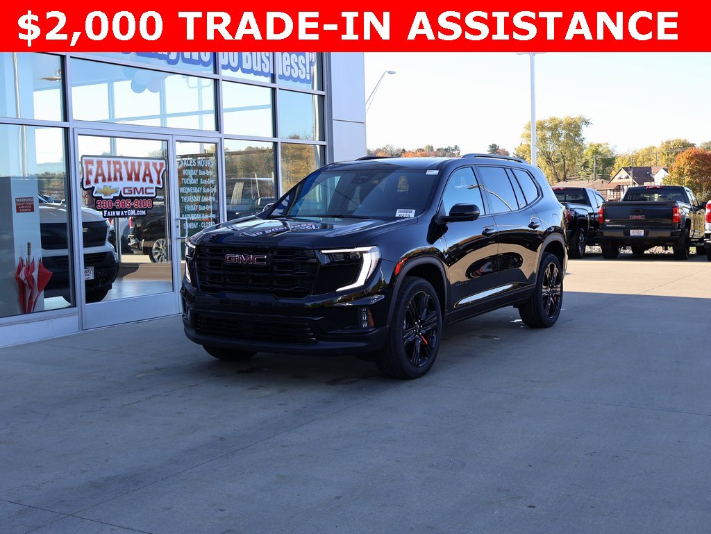 New 2026 GMC Acadia Elevation w/ Black Edition image 6