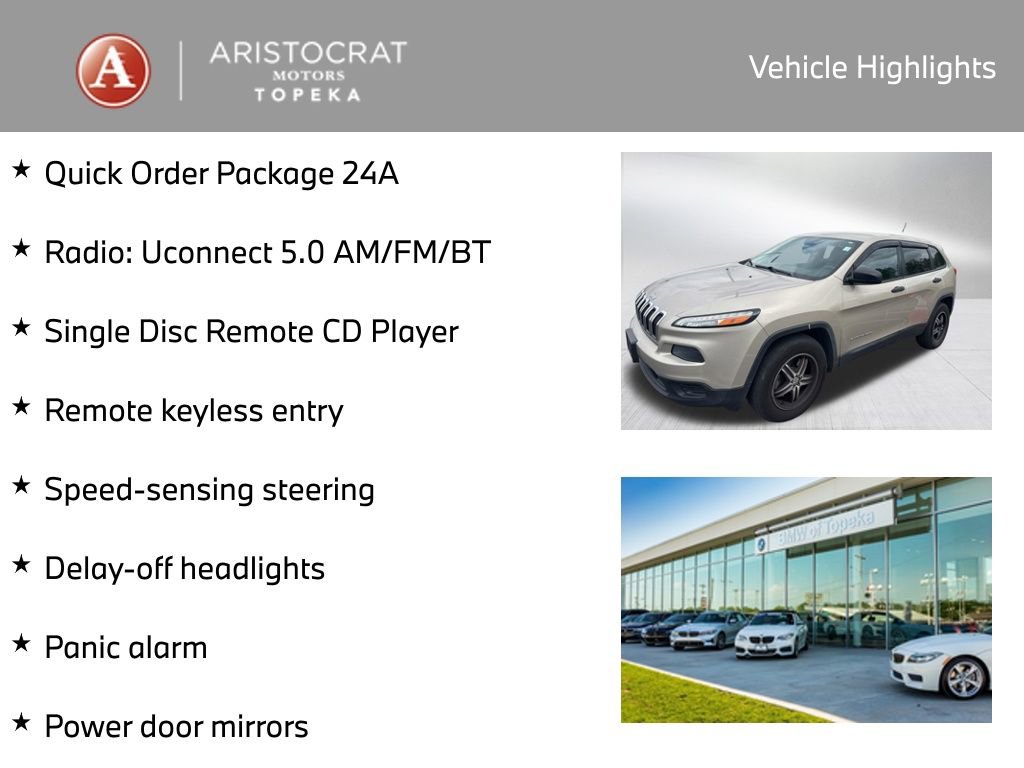 Used 2014 Jeep Cherokee Sport AWD/4WD image 2