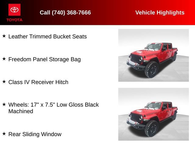 Used 2023 Jeep Gladiator Mojave w/ Cold Weather Group image 16