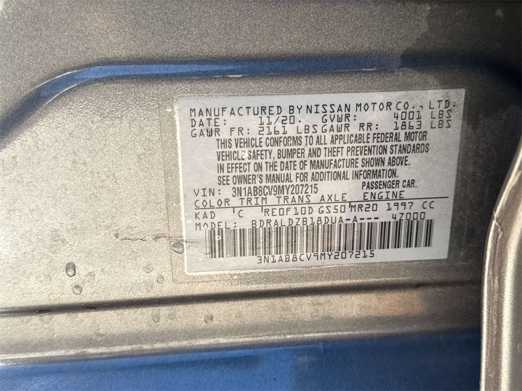 Used 2021 Nissan Sentra SV w/ SV Premium Package image 10