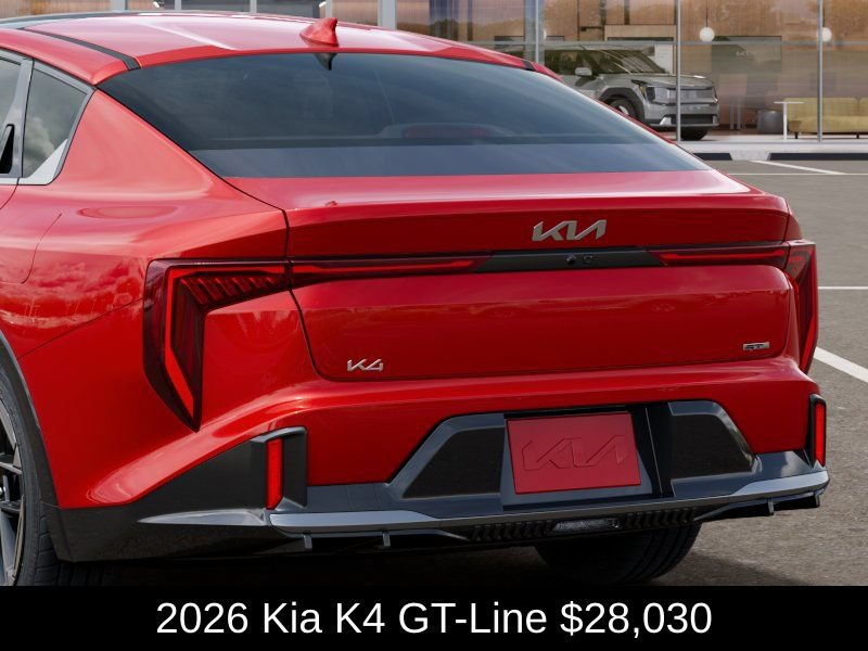 New 2026 Kia K4 GT-Line FWD image 13