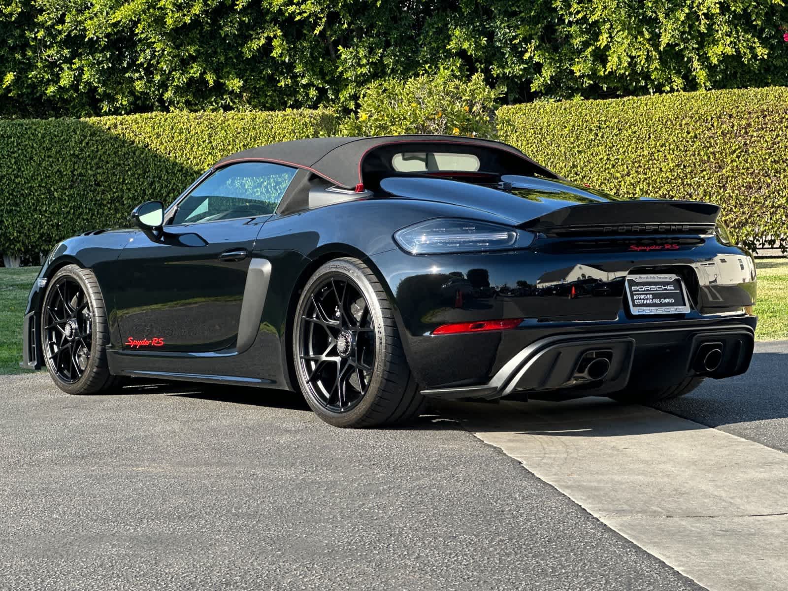 Certified 2025 Porsche 718 Boxster Spyder RS RWD image 3