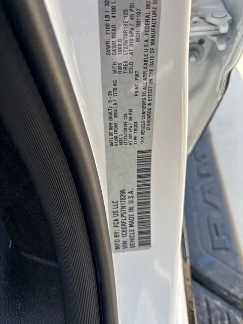 Used 2026 RAM 1500 Rebel w/ G/T Package image 9