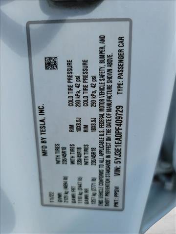 Used 2023 Tesla Model 3 Standard Range RWD image 18