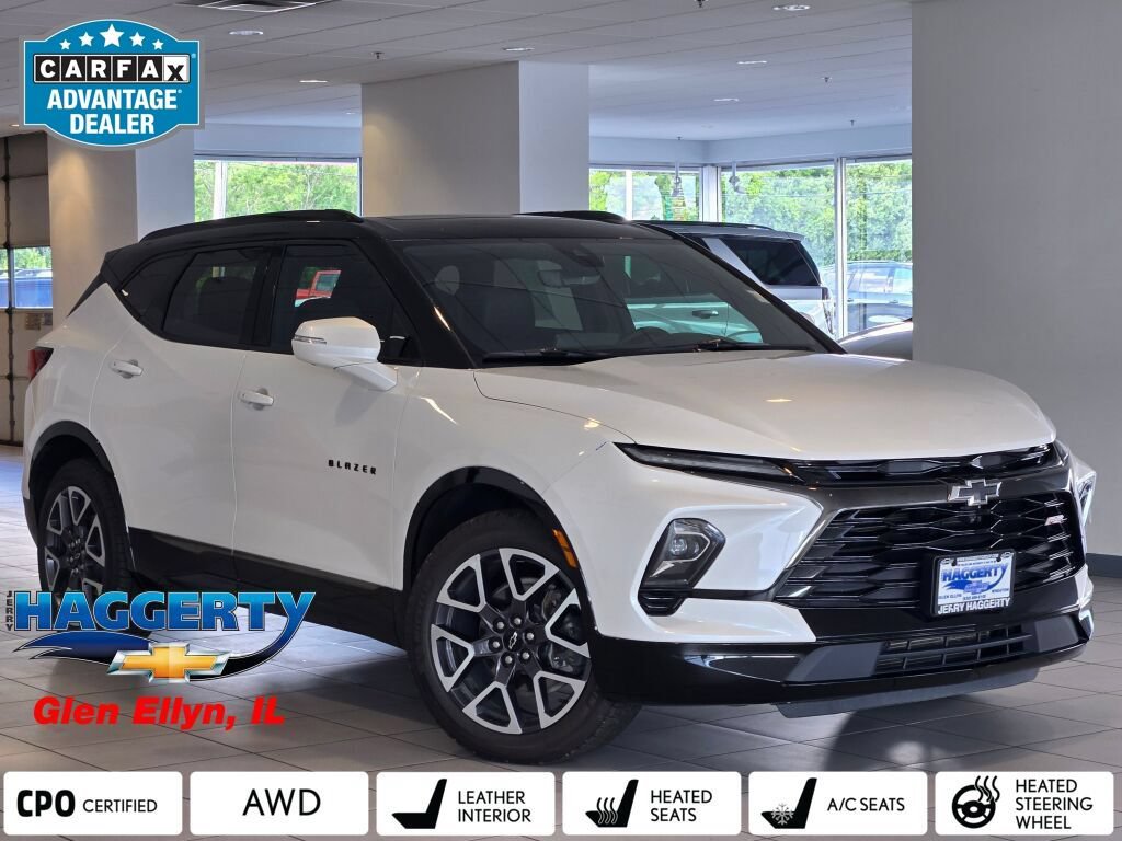 Certified 2023 Chevrolet Blazer RS w/ Driver Confidence II Package AWD/4WD image 1