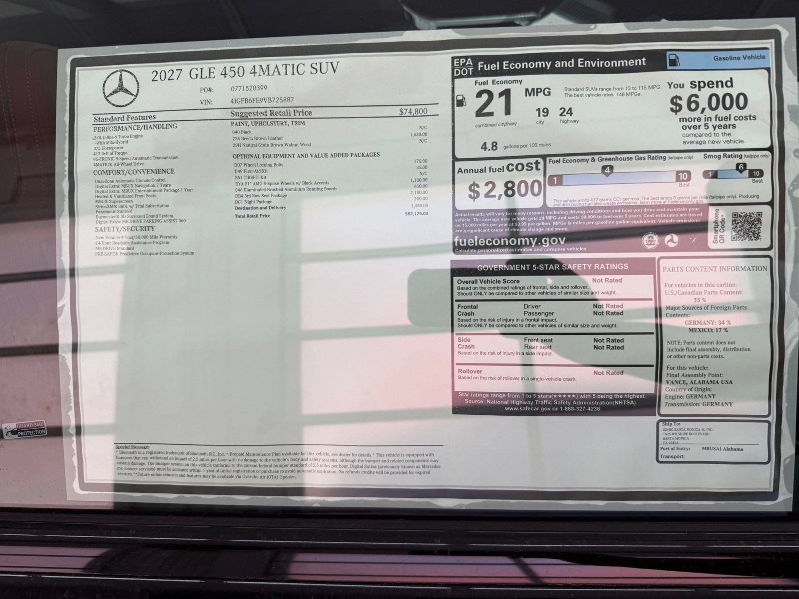 New 2027 Mercedes-Benz GLE 450 4MATIC image 34