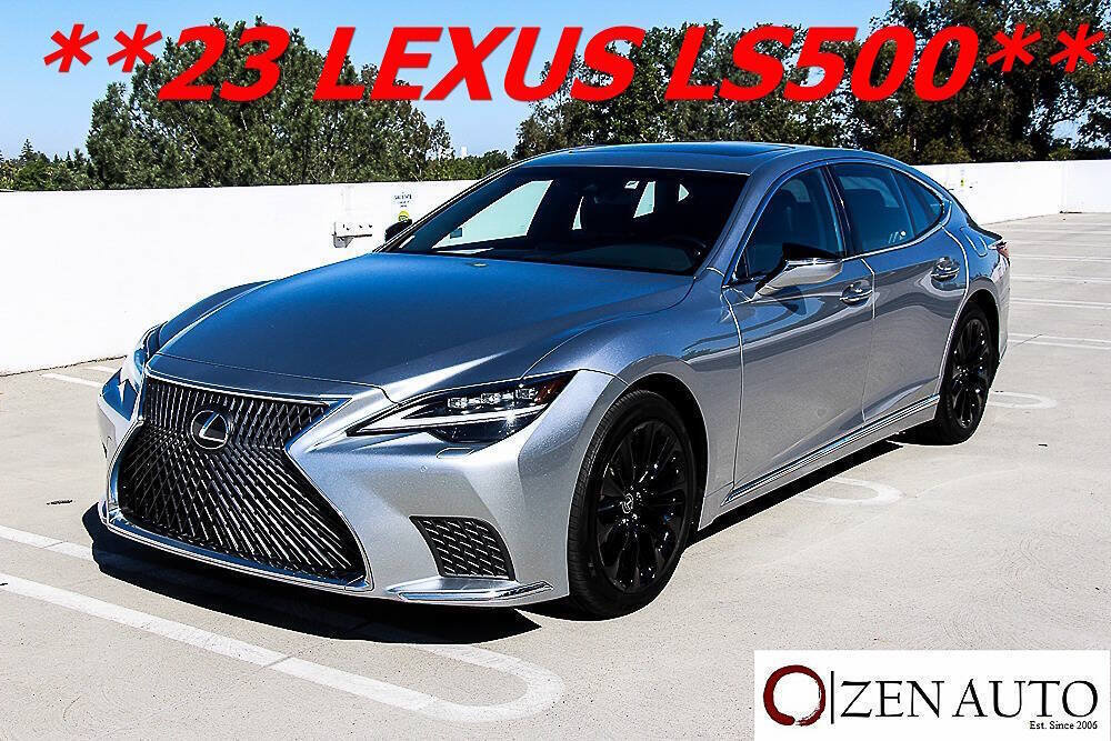 Used 2023 Lexus LS 500 w/ Accessory Package (Z1) RWD image 42