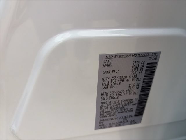 New 2026 Nissan Pathfinder Platinum w/ Cargo Package FWD image 24